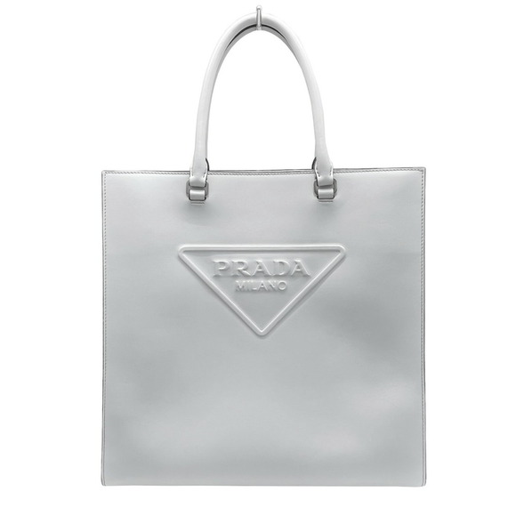 PRADA Gray  Tote Bag - Picture 1 of 12